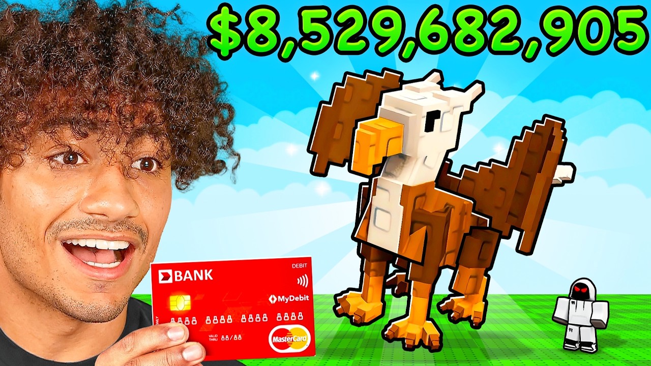 Spending $9,398,739 For The GRIFFIN In Grow A Garden..