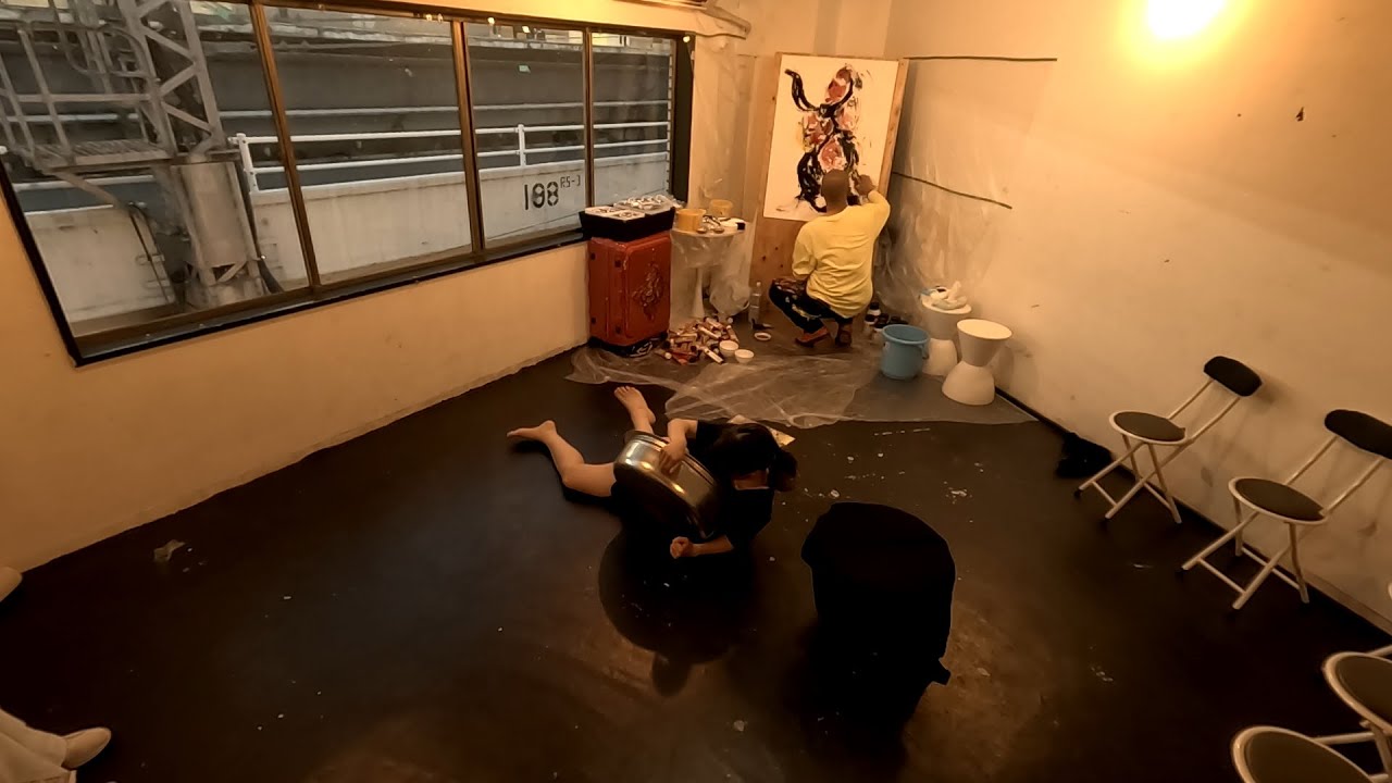 20250531　ライブペインティング　犬飼美也妃✖平山剛志