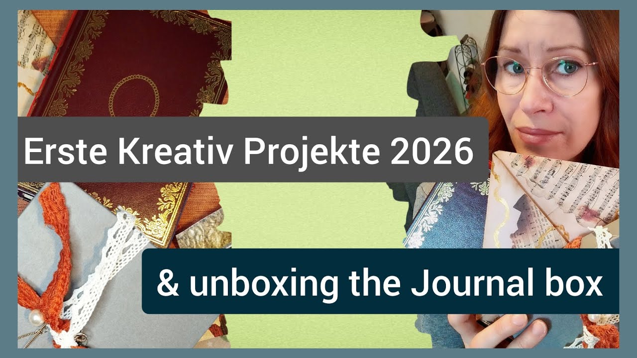 Neues Junk Journal Projekt & Unboxing the box
