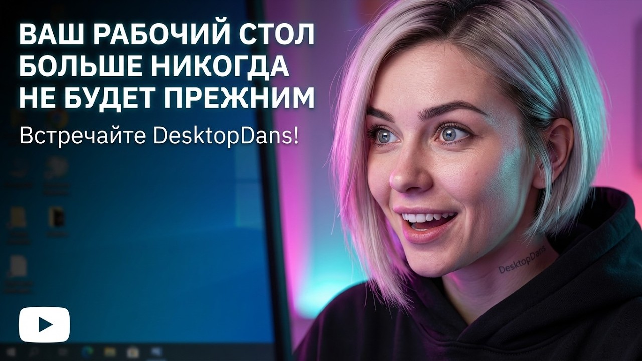 Ваш Рабочий Стол Больше Никогда не Будет Прежним. Встречайте DesktopDans!