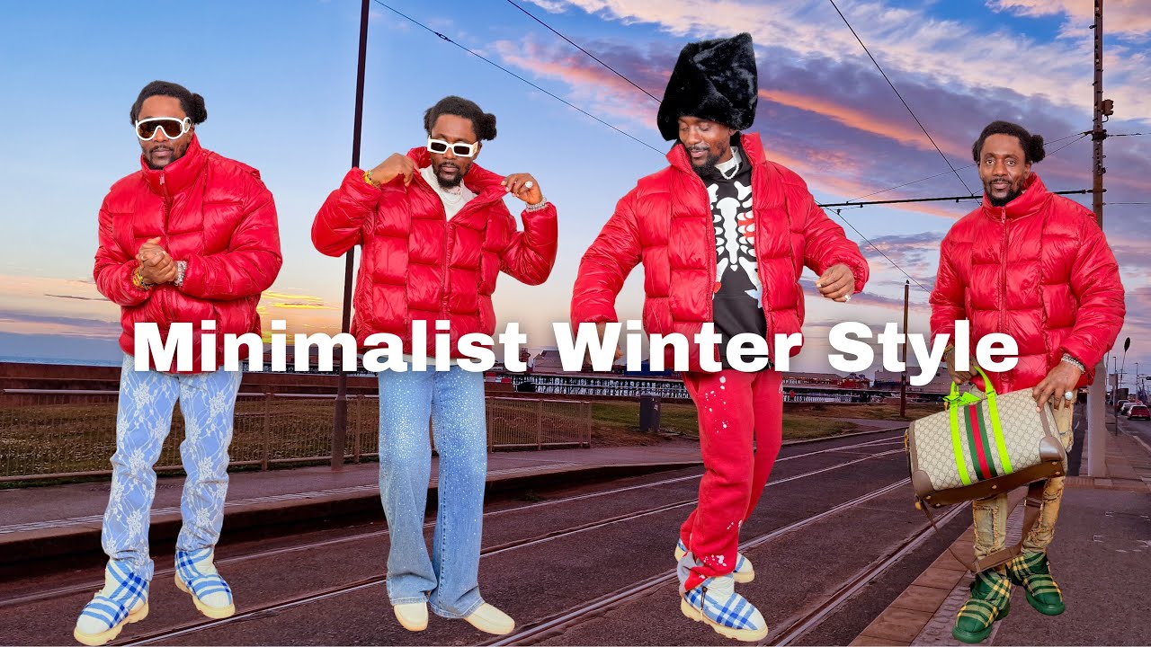 How to Style a Funnel Neck Puffer Jacket | Men’s Winter Streetwear Guide