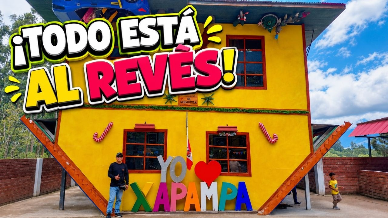 Ingresamos a la casa al revés en OXAPAMPA