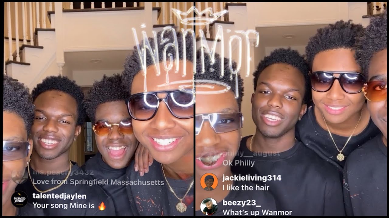 Wanmor Instagram Live [Debut new single Mine] 1.27.23