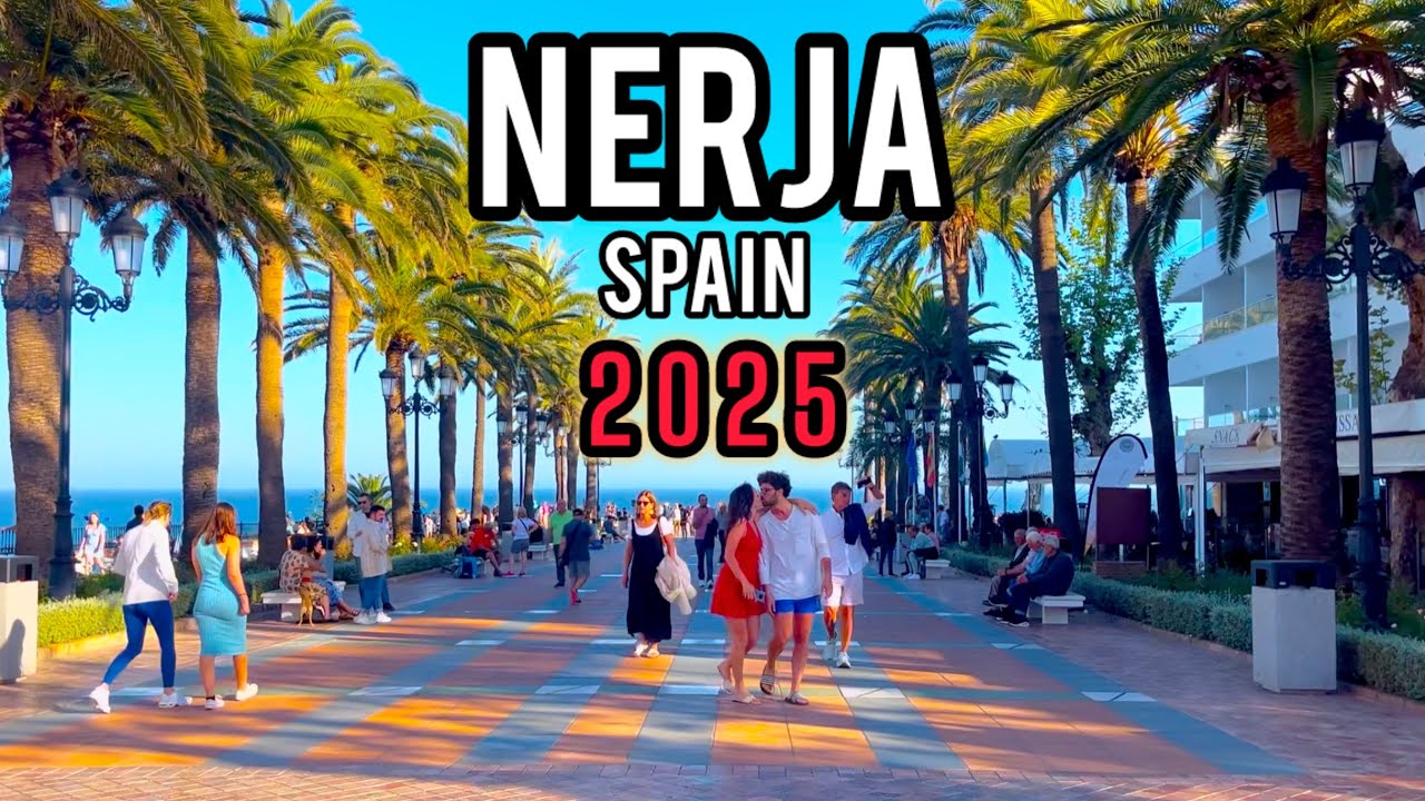 Nerja, Spain 2025 | Wandering around the old town and visiting the beaches