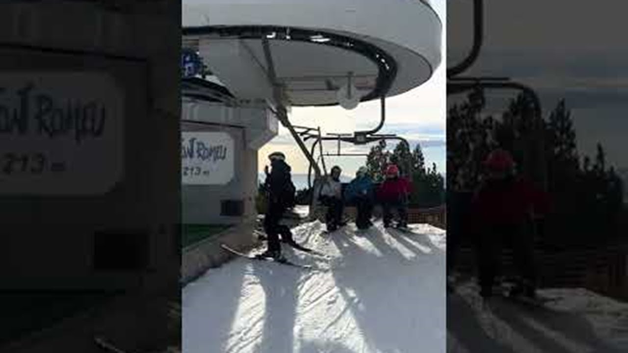 Knocked Down by Ski Lift || ViralHog