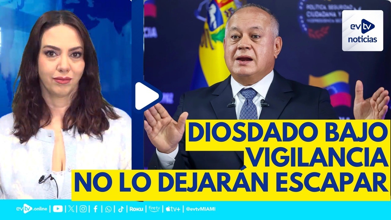 WASHINGTON NO LO QUIERE SUELTO:OPERACIÓN CONTRA DIOSDADO CABELLO|#EVTVnoticias|#ESTELAR 03/11/26 1/3