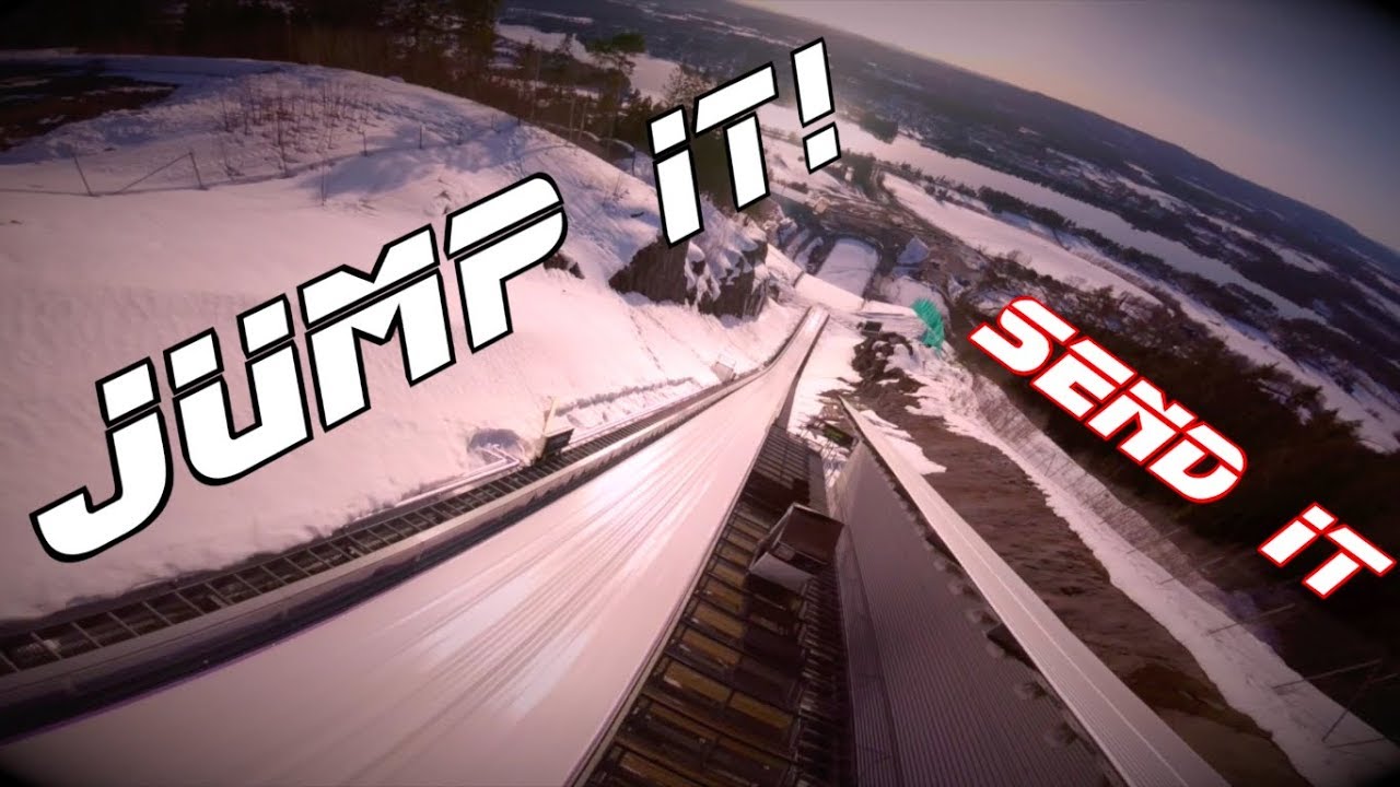 The Longest Ski Jump in History of FPV Drones