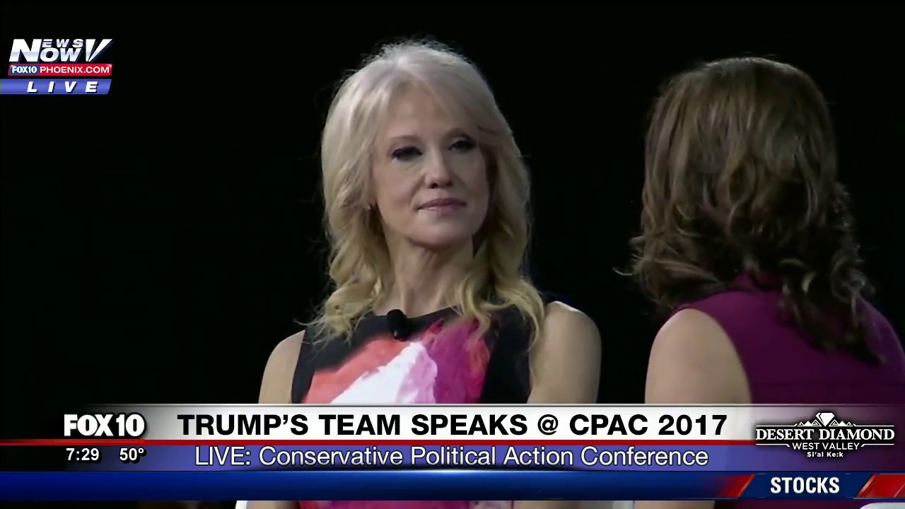WATCH: KellyAnne Conway Speaks on Motherhood, Feminism and Trump at CPAC 2017 (FNN)