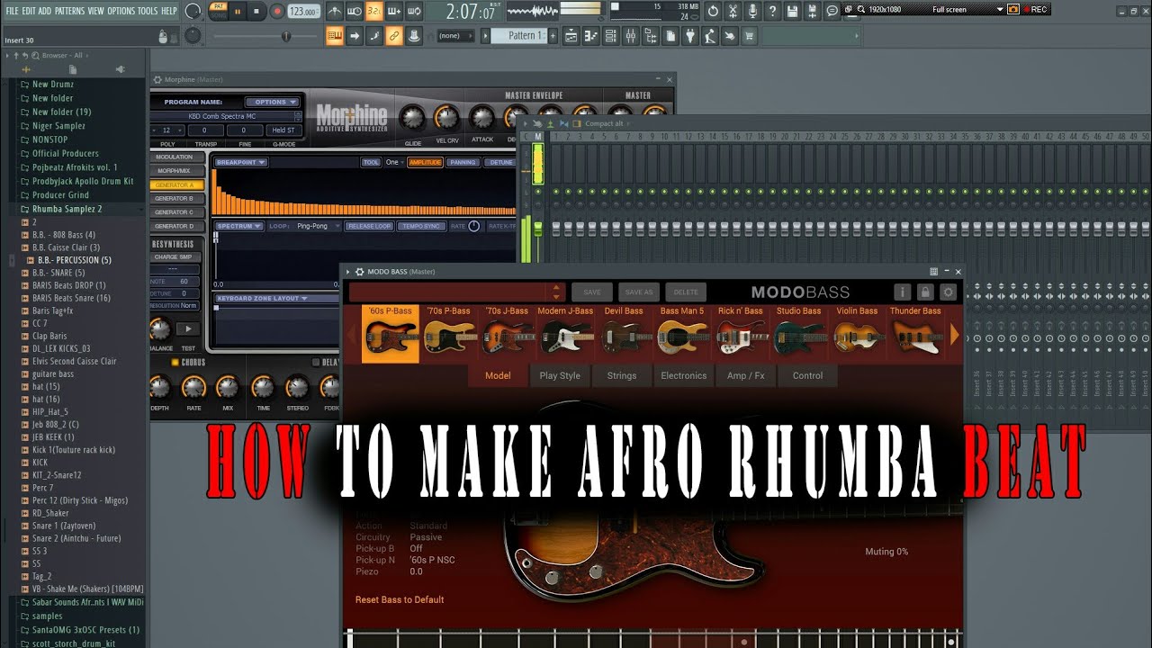 HOW TO MAKE AFRO RHUMBA BEAT YAPA CONGO.(Koffie Olomide x Fally ipupa Type)
