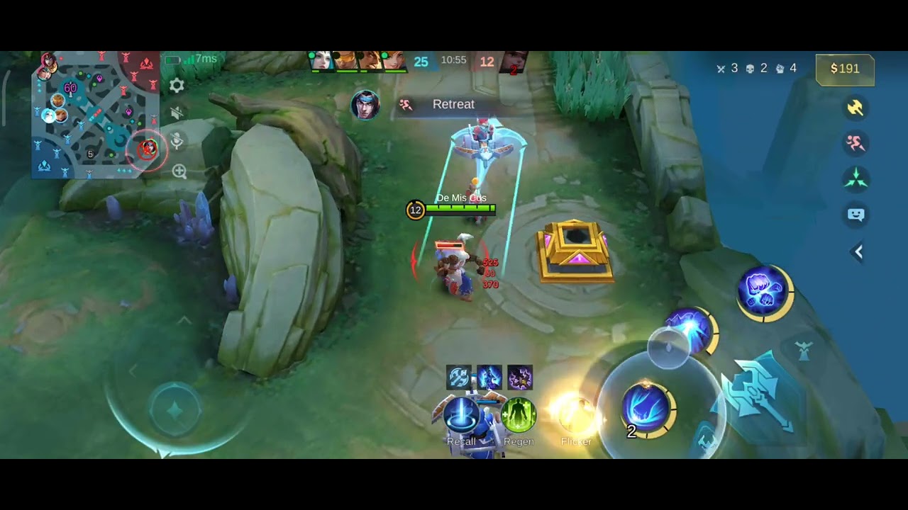 Gameplay Badang MVP Hard Carry Exp Lane #like #subscribe #mlbb #mobilelegendsbangbang #gaming #game
