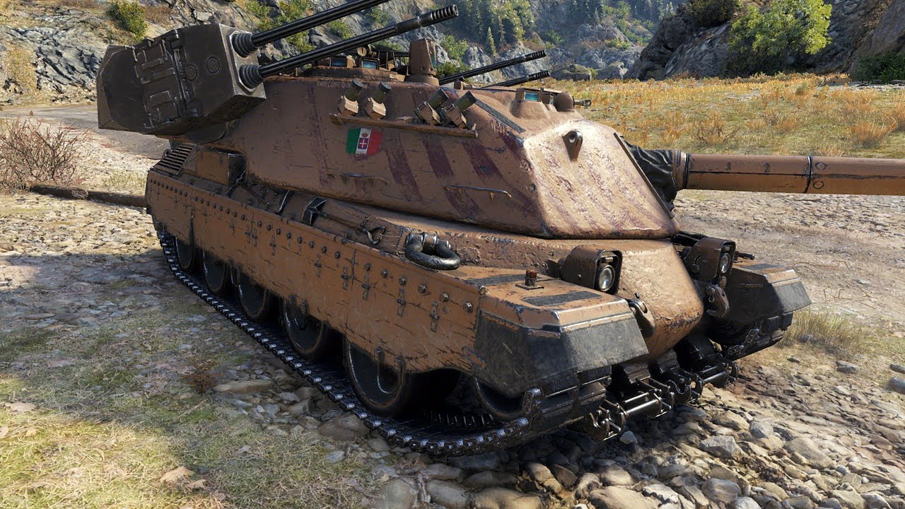 Minotauro - В одиночку против 4 врагов - World of Tanks