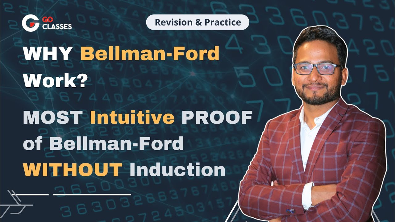 Bellman-Ford Proof | Most Intuitive Proof WITHOUT Induction | GATE CSE and DA  | Sachin Mittal