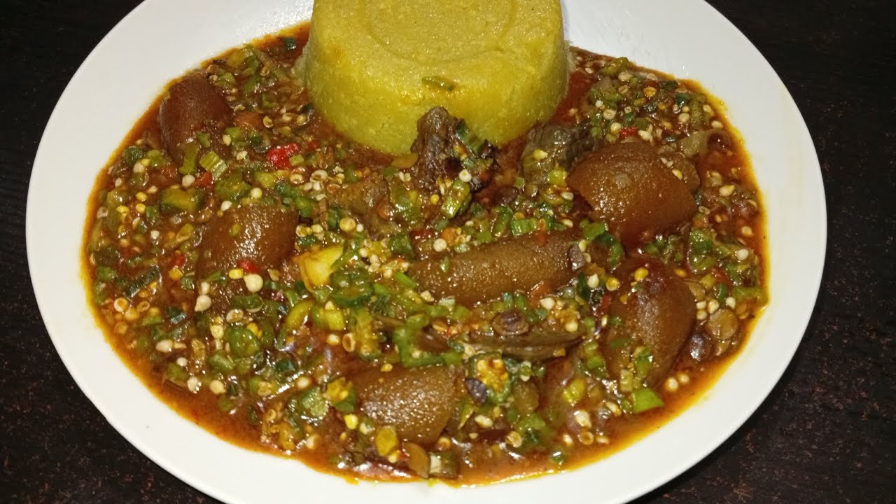 How To Make Okra/Okro soup| The Taste Of An African Nigerian cuisine | Easy method |