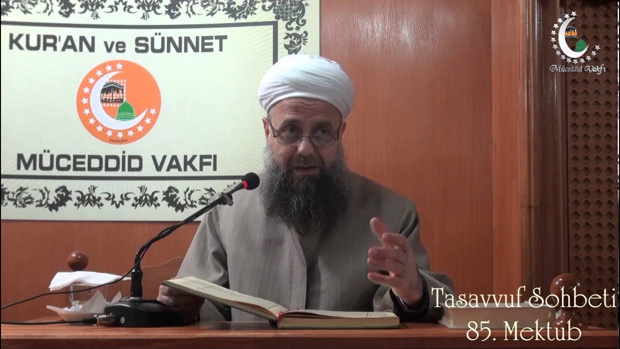 17.11.2012 Tasavvuf Sohbeti 85. Mektup - Müceddid Vakfı - Ali Kara Hoca
