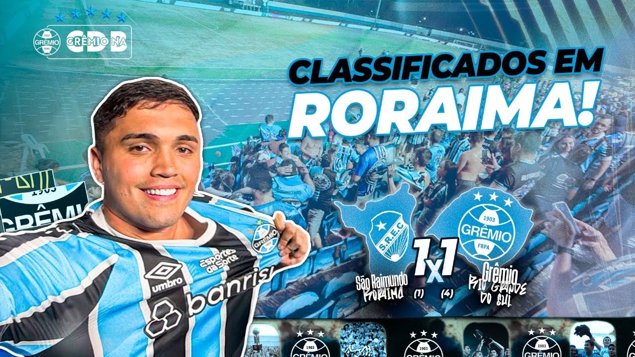 S&Atilde;O RAIMUNDO 1 (1) X 1 (4) GR&Ecirc;MIO - CLASSIFICADOS EM RORAIMA!