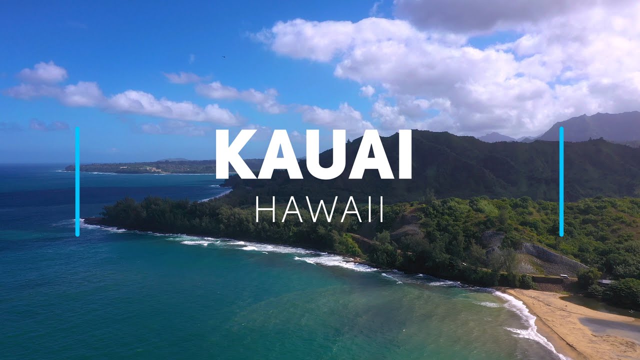 Kauai - The Garden Isle | 4K drone video