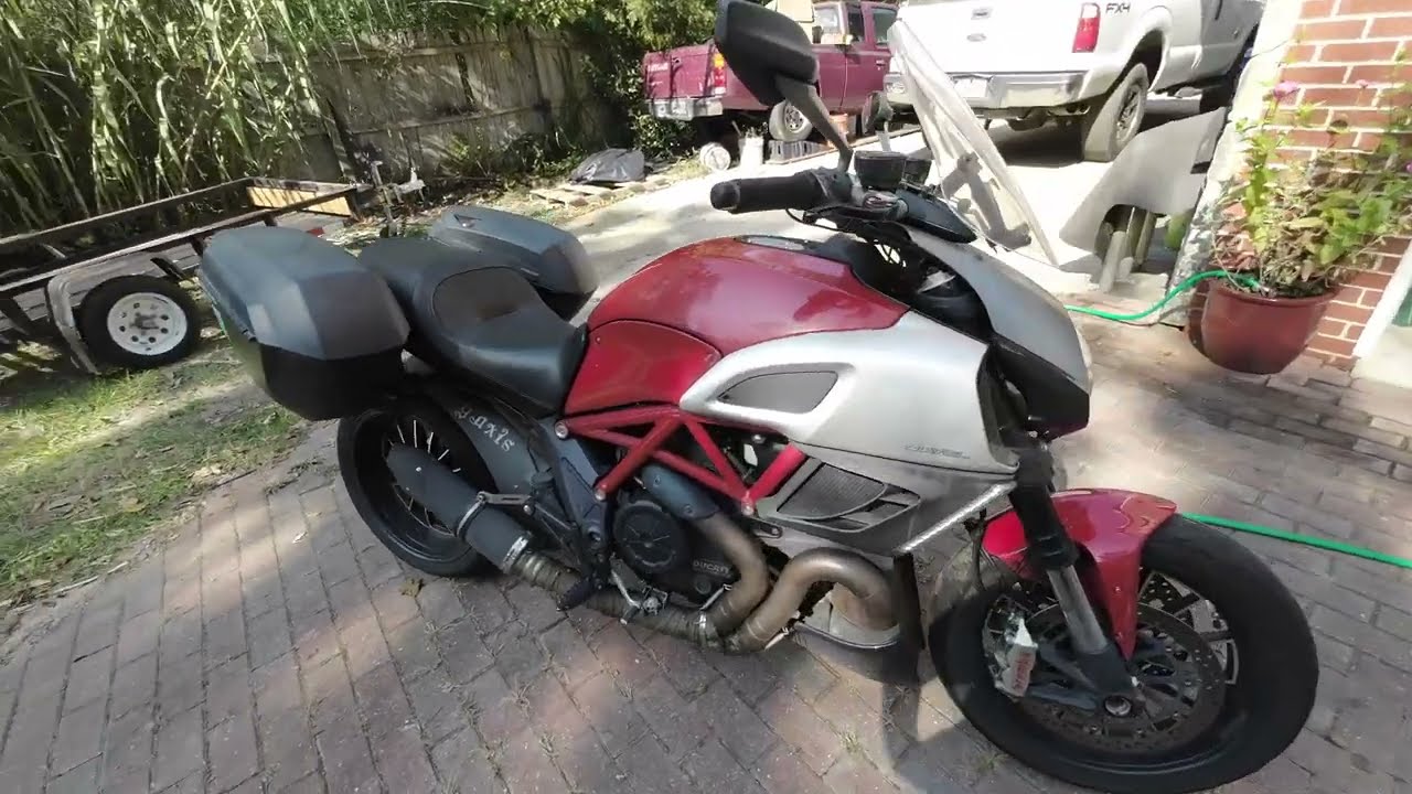 First Look at the Cheapest Ducati Diavel Purchase | 1200cc Muscle Bike Project Begins!