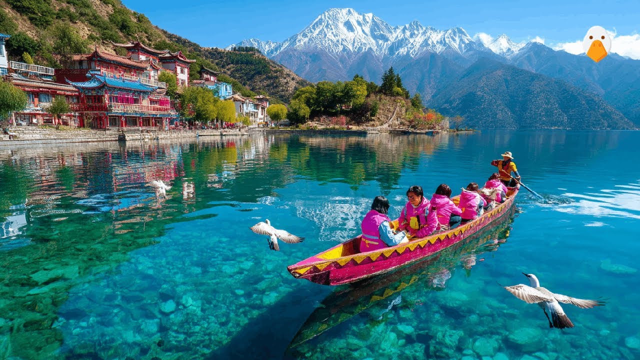 Lugu Lake, Yunnan🇨🇳 China&rsquo;s Most Peaceful and Mysterious Lake Town! (4K HDR)