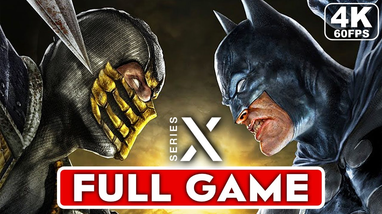 Mortal Kombat Vs DC Universe Story Mode Gameplay Walkthrough FULL GAME [4K 60FPS] - No Commentary