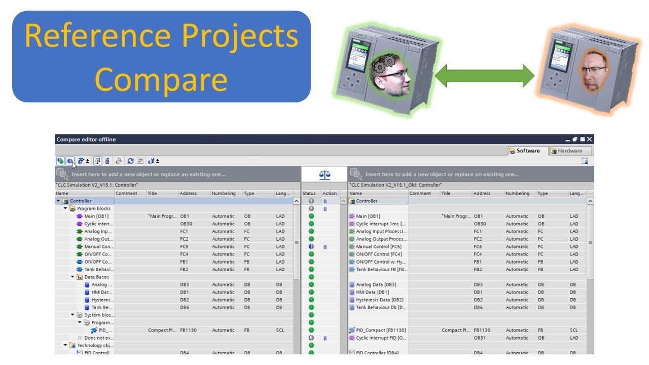 TIA Portal: Reference Projects (Backups)