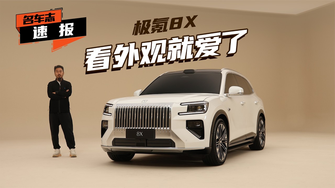 看外观就爱了：极氪8X