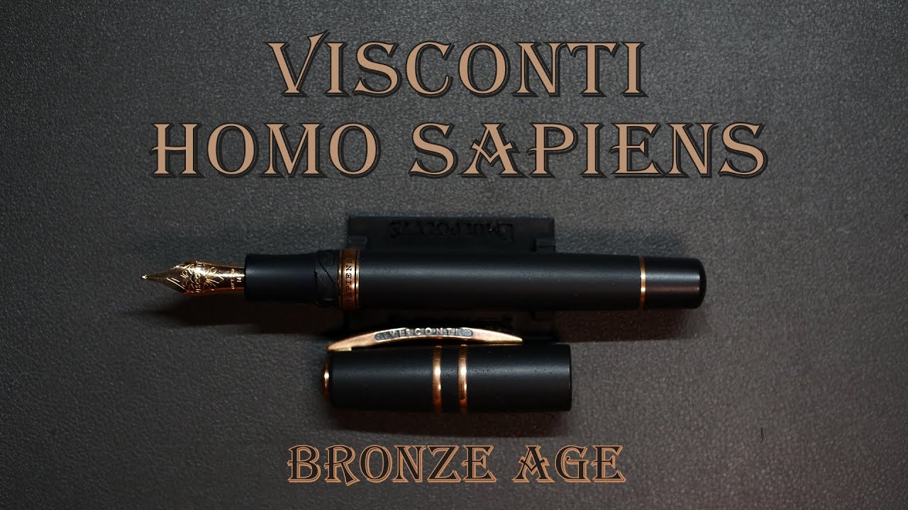 Stylo-plume Visconti Homo Sapiens Bronze Age: présentation, essai et avis