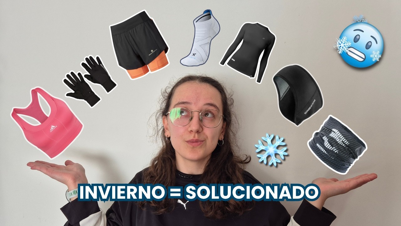 Qué usar para correr en invierno ❄️ | Mis esenciales de running