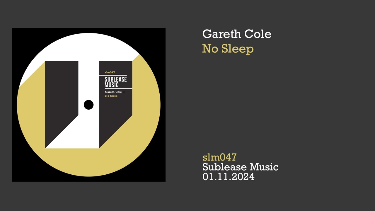 Gareth Cole: No Sleep