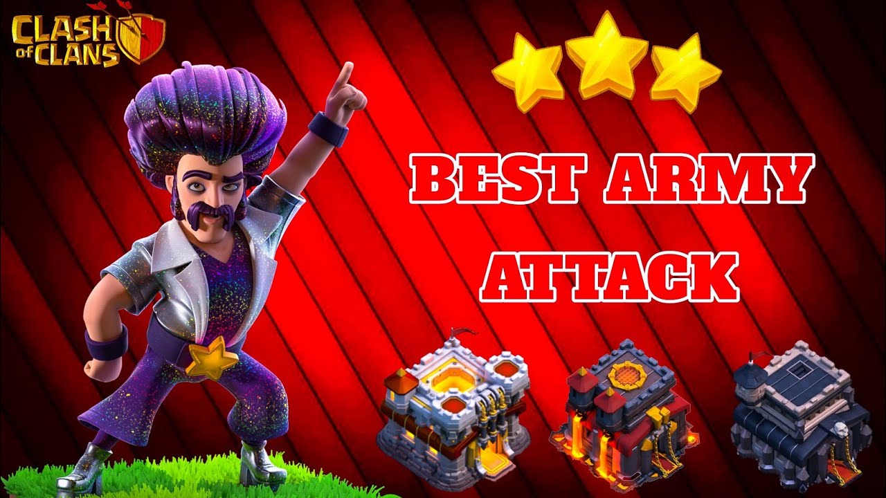 Party Wizard Attack | Best Party Wizard Event Army For Th11,Th10 And Th9 | Clash Of Clans