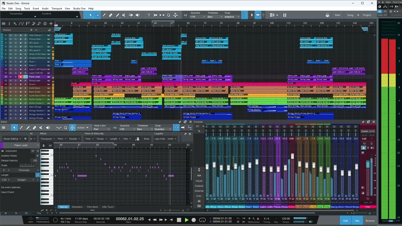 Gimme Gimme Gimme - ABBA - Midi Instrumental