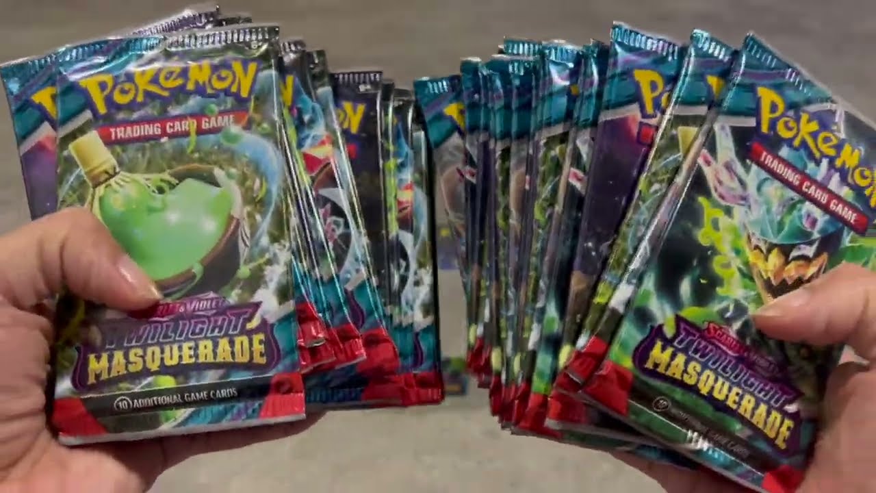 Twilight Masquerade Booster Box #2 Opening Pokemon