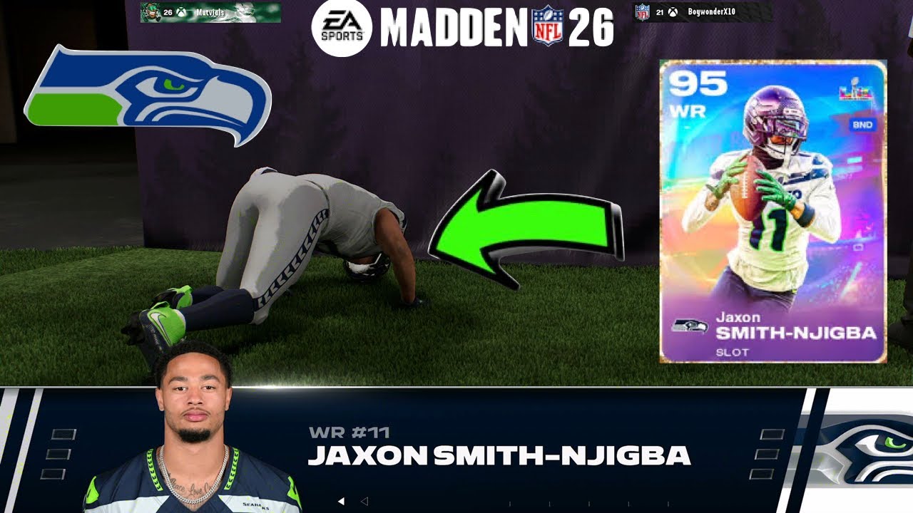 Jaxon Smith-Njigba Puts Everyone On Skates! LTD SB PULL!