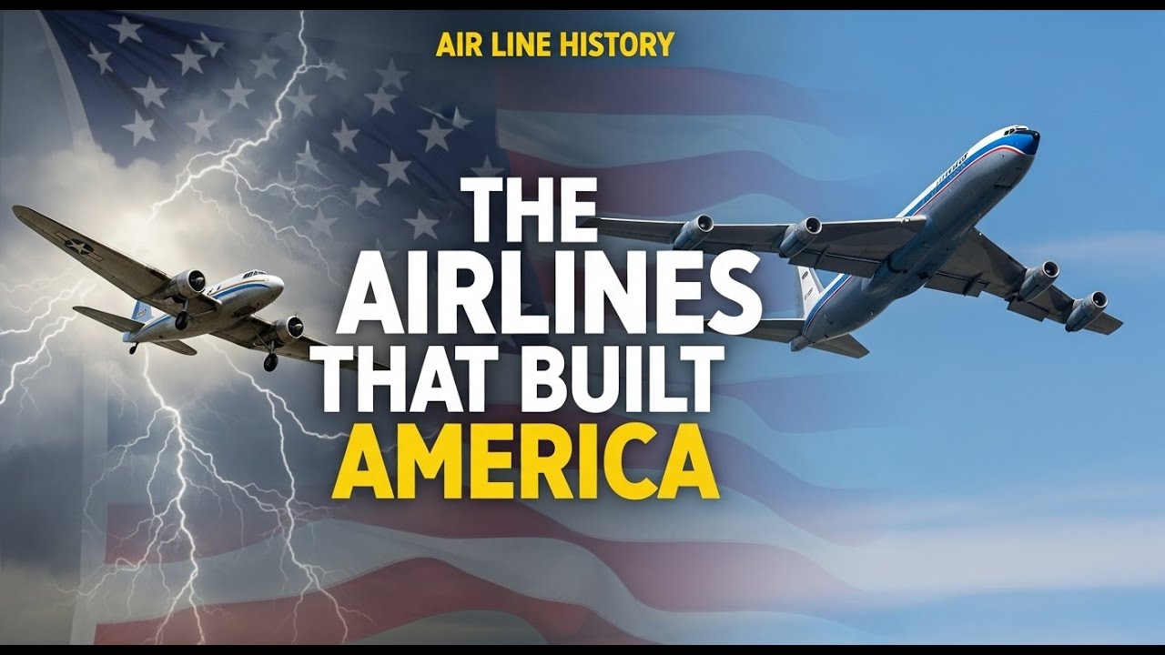 The Airlines That Shaped the Nation   #airlines #aviation