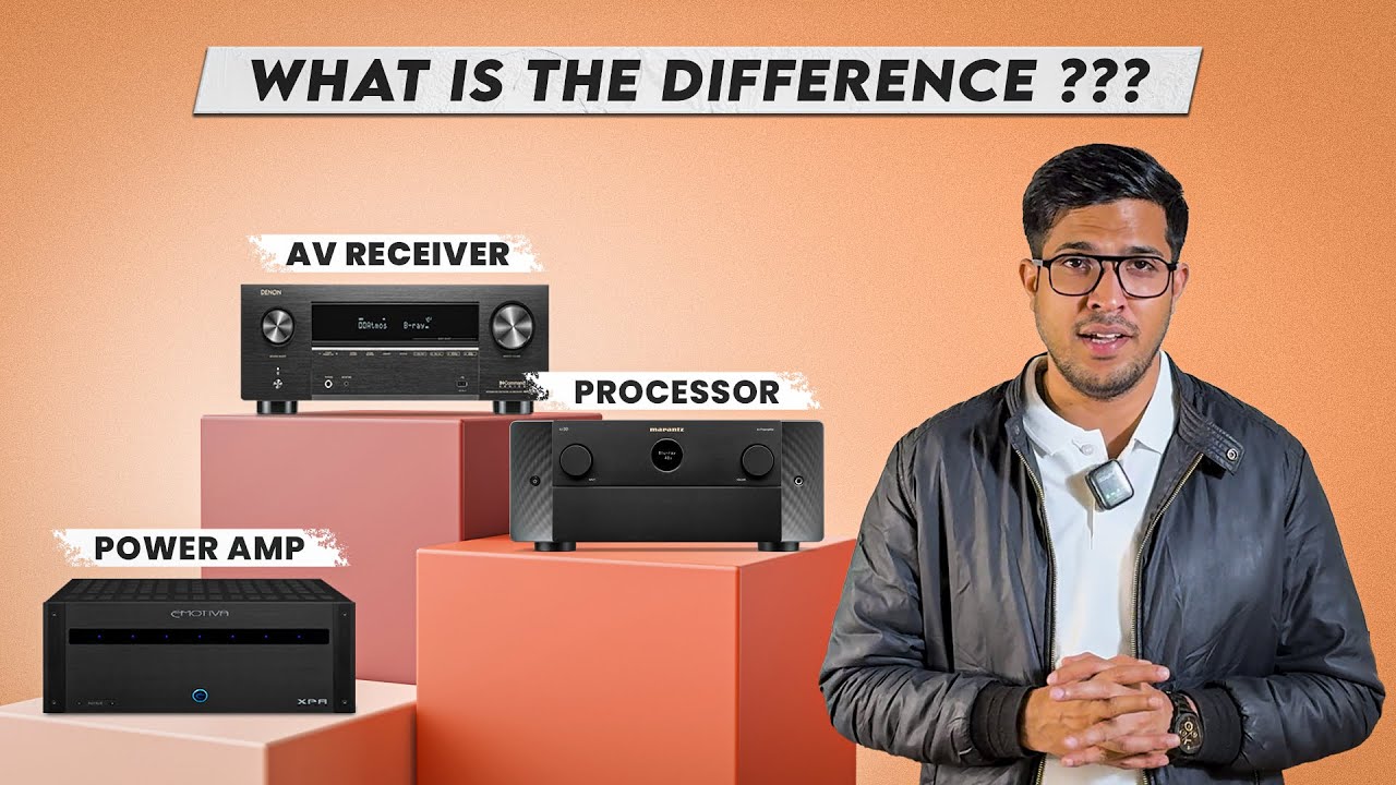 AVR vs AV Separates | AV Receiver, Processor & Power Amplifier - What Is The Difference??