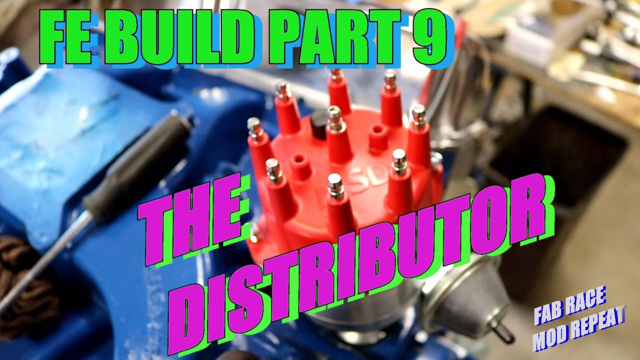 Installing the FE distributor.