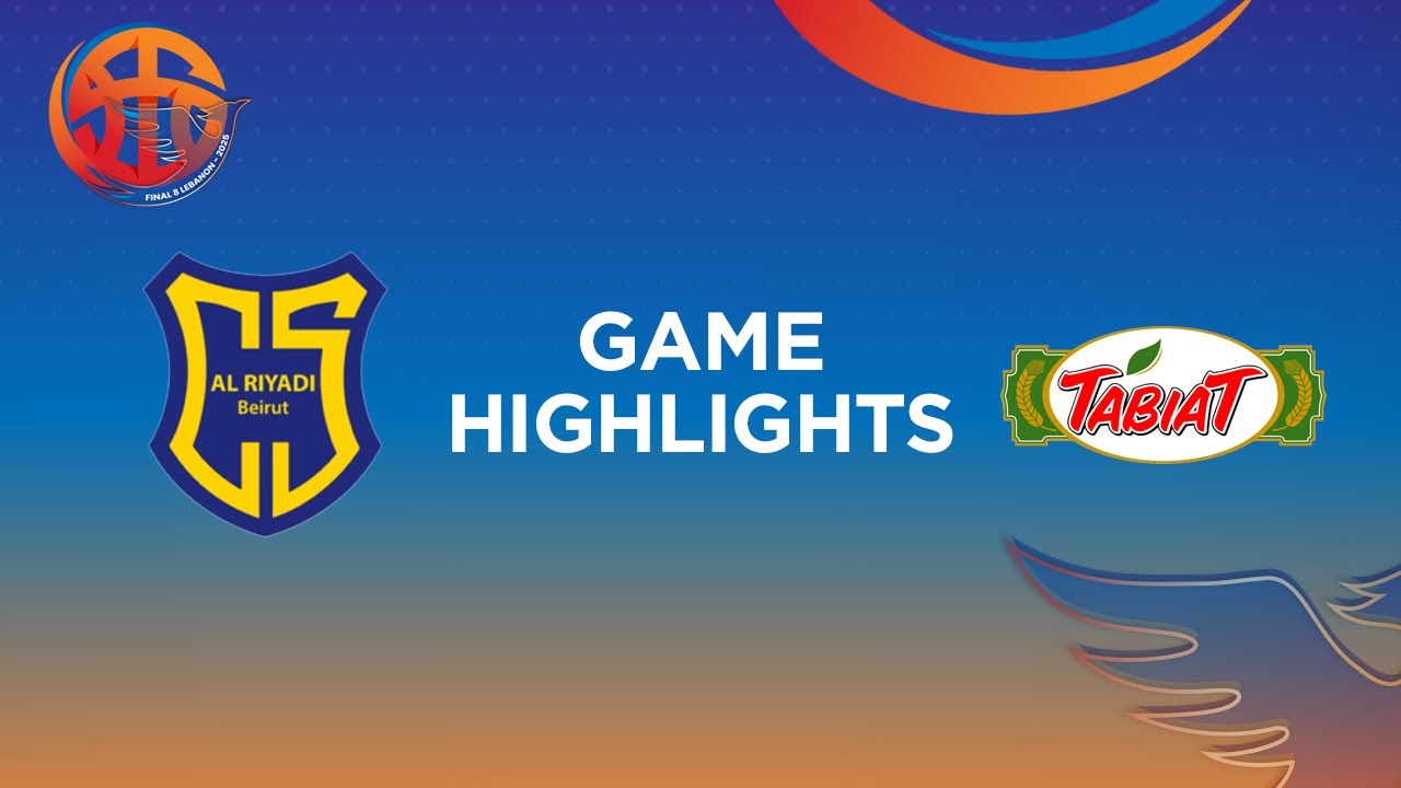 FIBA WASL 24/25 West Asia League Final 8 | AL RIYADI BEIRUT VS TABIAT BASKETBALL | GAME HIGHLIGHTS
