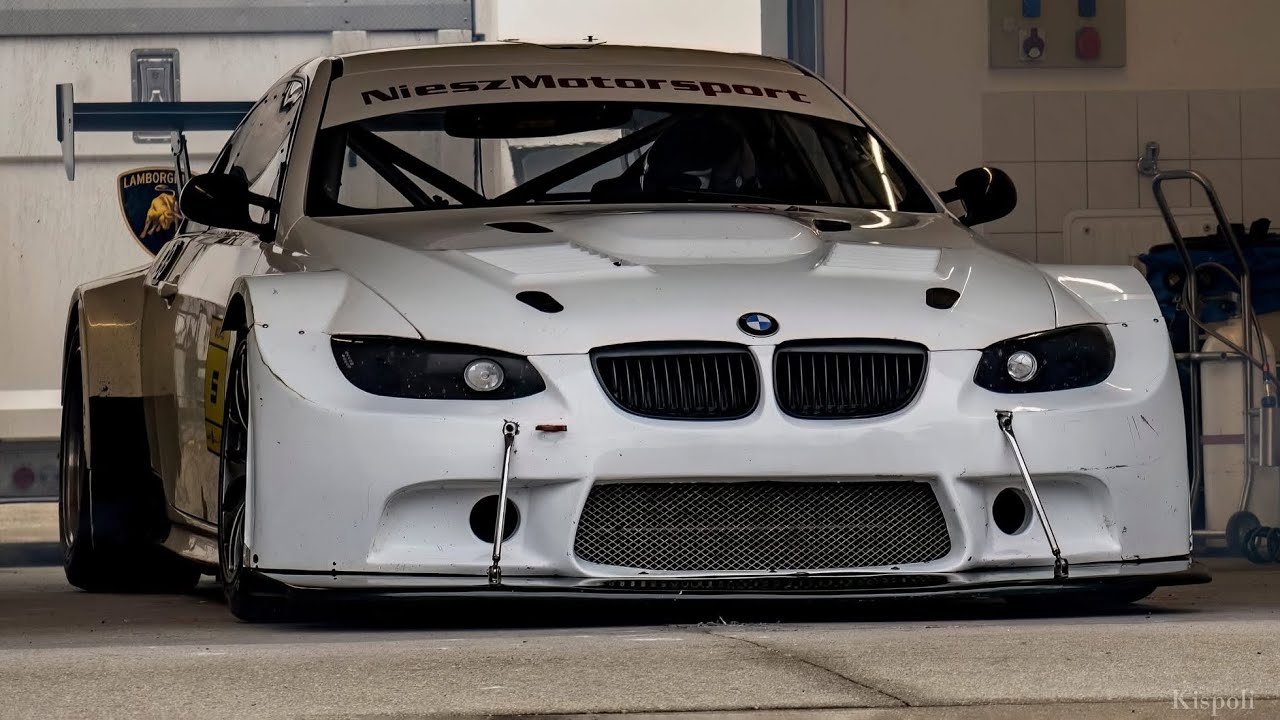 BMW E92 M3 GTR Test