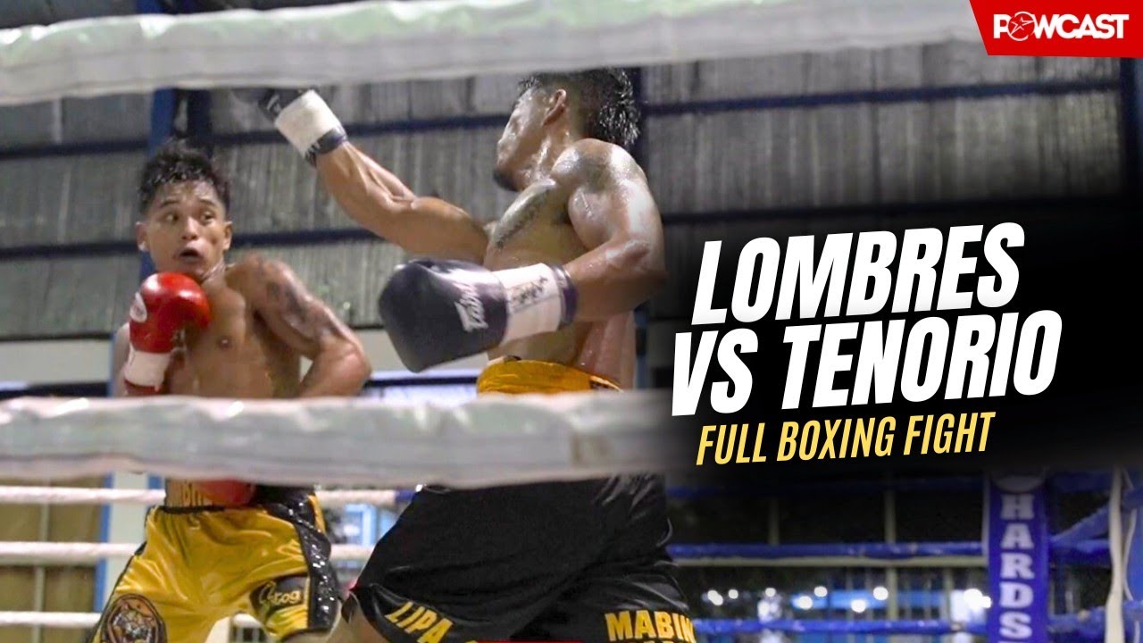 Sherwin Lombres vs Kelvin Tenorio | Powcast  Full Boxing Fight | Hardstone Promotions