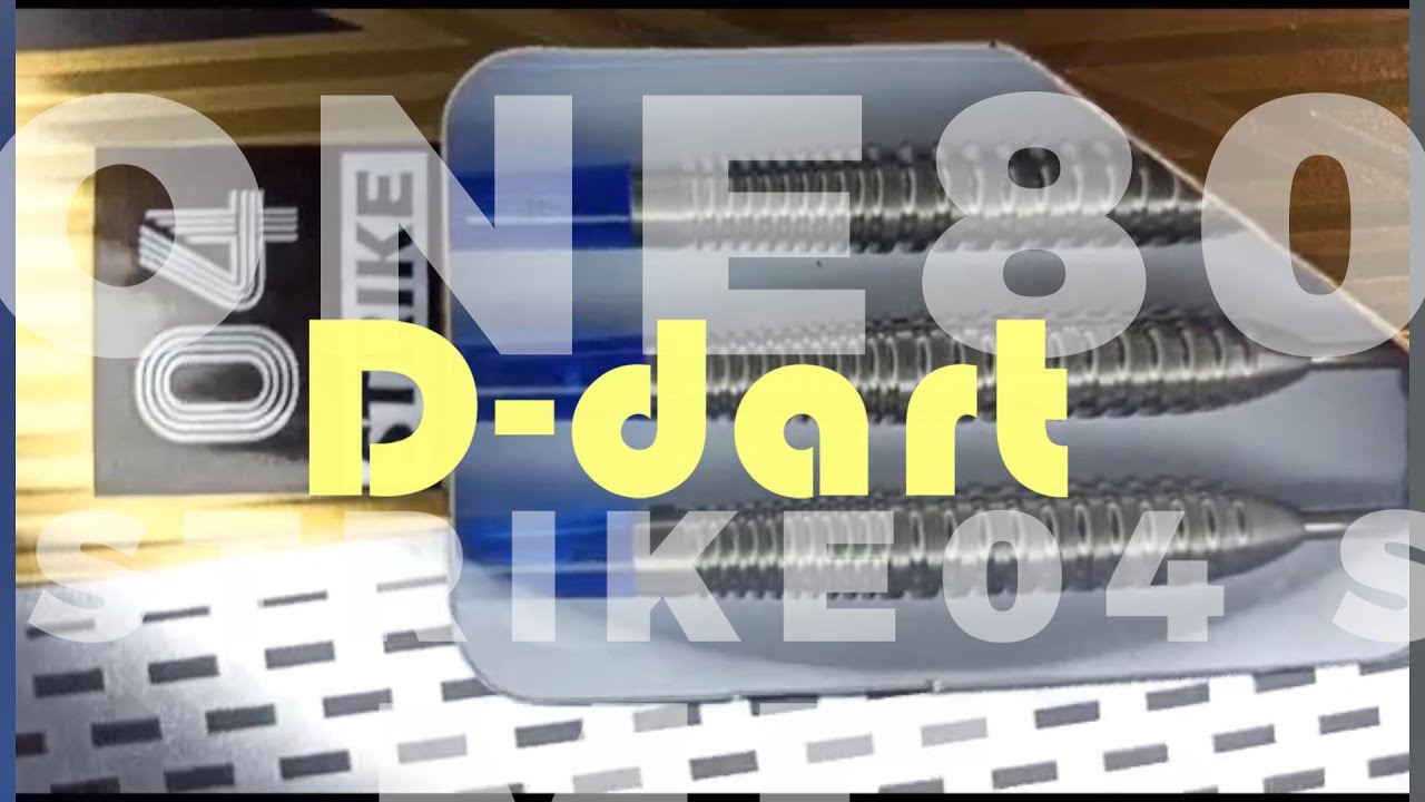 ONE80 STEEL TIP DART - HD TUNGSTEN DARTS STRIKE 04 STEEL DARTS #one80darts