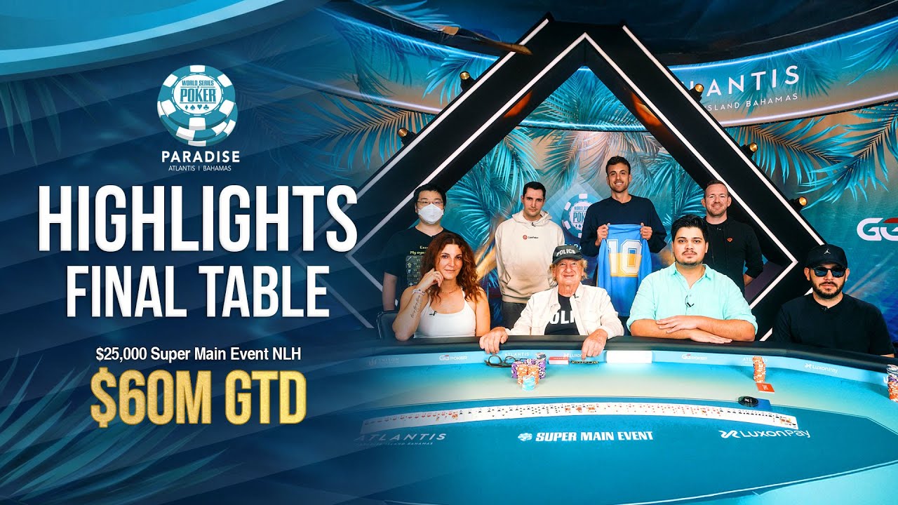 HIGHLIGHTS | WSOP Paradise Super Main Event | Final Table | WSOP Paradise 2025 #wsop