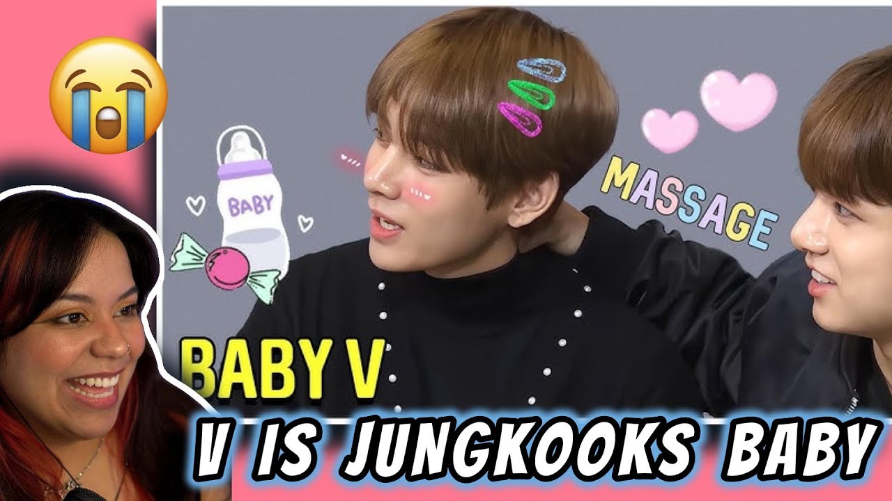 Taehyung Being Jungkook’s Baby REACTION!!