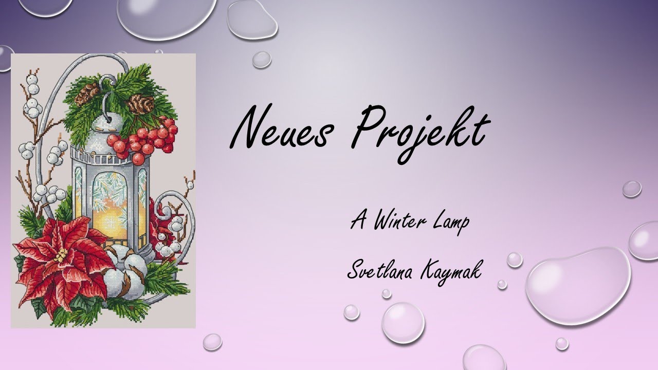 Neustart #8 – A Winter Lamp By Svetlana Kaymak