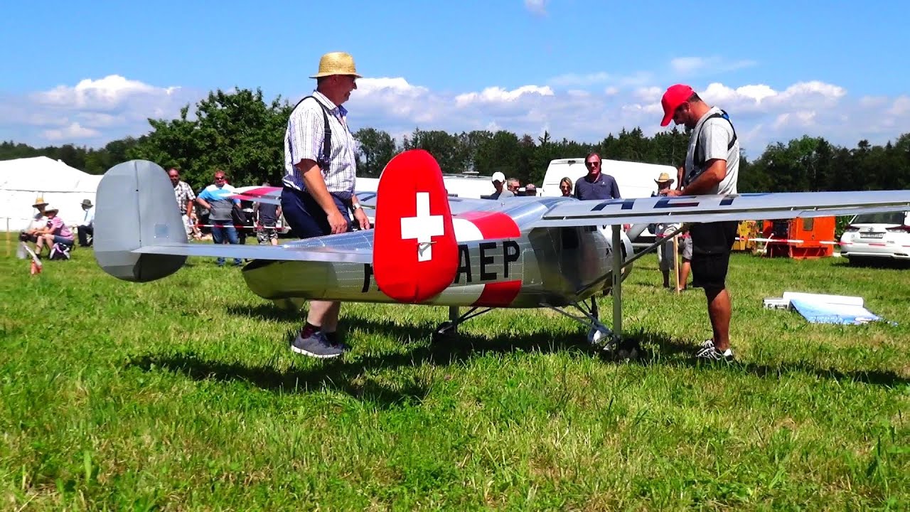 AWESOME!!! Detailed RC Airplane Pilatus Pelican SB2 Valach Radial Engine 5838$