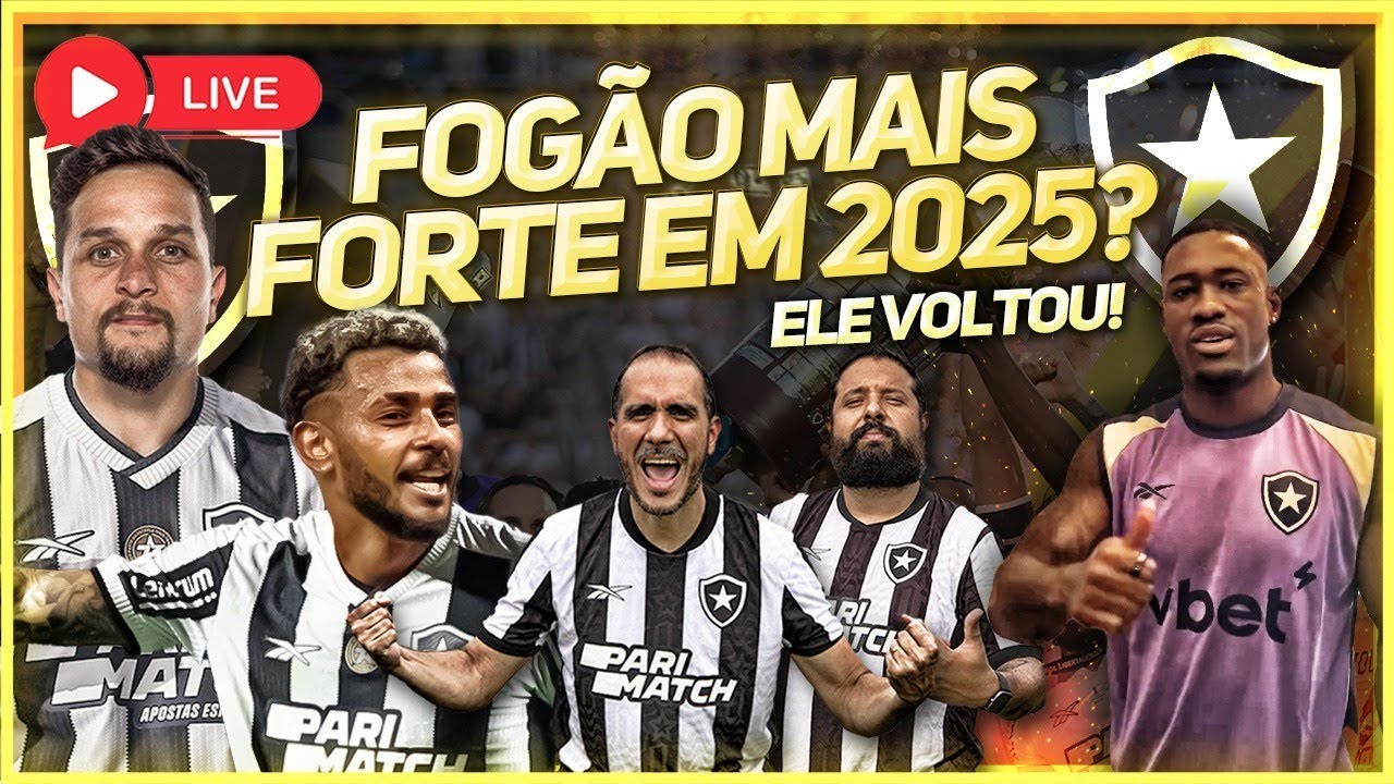 🧾✍️COM REFORÇOS, BOTAFOGO PODE SER MAIS FORTE QUE EM 2025? | BASTOS RETORNA AOS TREINAMENTOS