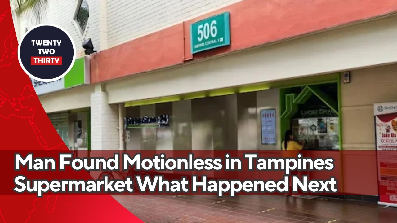 Man Found Motionless in Tampines Supermarket What Really Happened Next