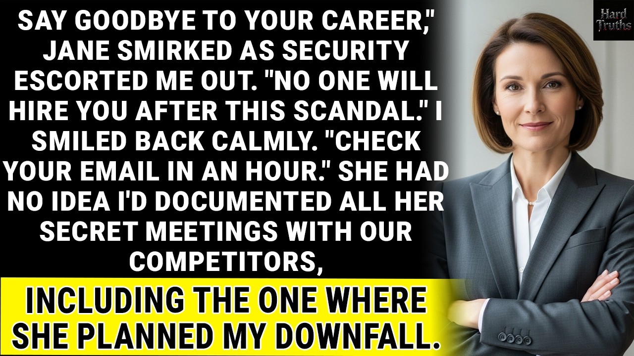 My Coworker Got Me Fired—She Didn’t Know I Recorded Her Secret Meetings