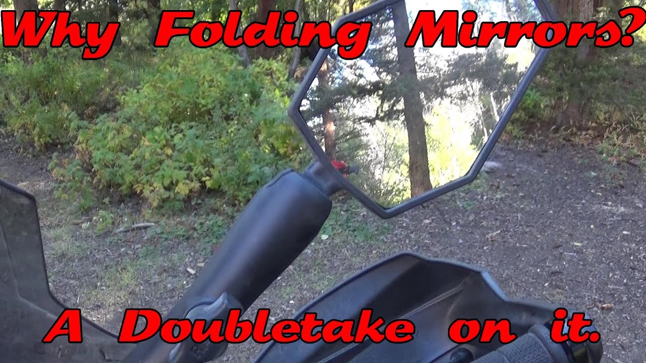Why folding Mirrors?  A Doubletake on it.