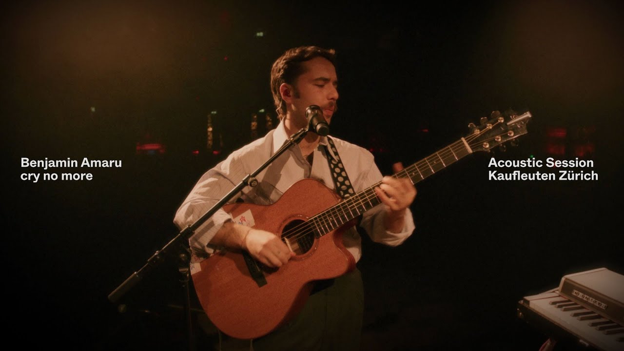 Benjamin Amaru - cry no more (Acoustic Session)