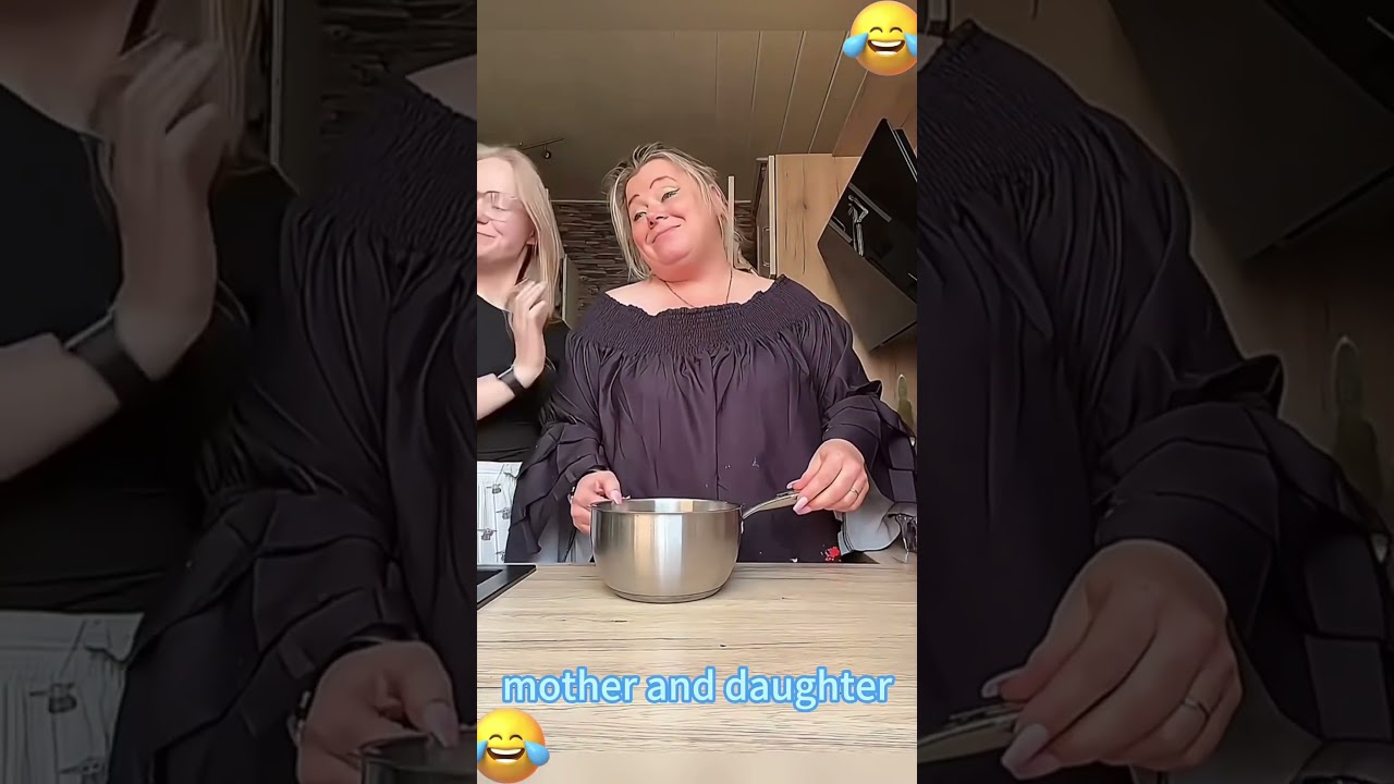 Mother and daughter #youtube #funny #comedy #kindness #cooking #funnyprank #funnymoments #usa