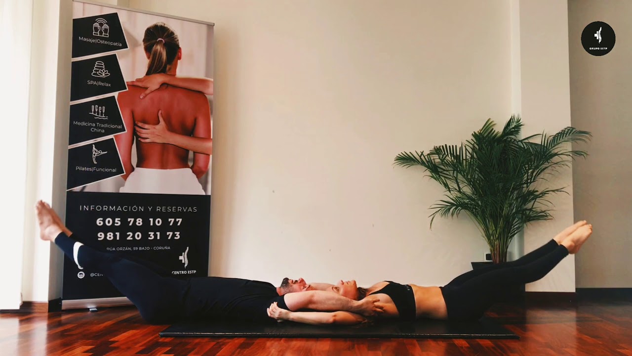 Pilates en pareja(intermedio/avanzado)1